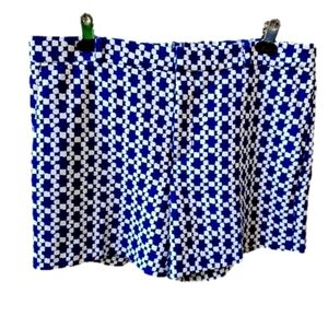 Banana Republic Geo Print Luxurious Shorts Size 12